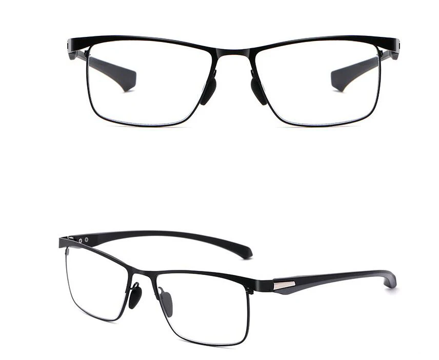 2020 Naujausias Progressive Skaitymo Akiniai Vyrų Photochromic Multifocal Presbyopia Akinius Tr90 Viso Kadro Juoda +1.5 2.5