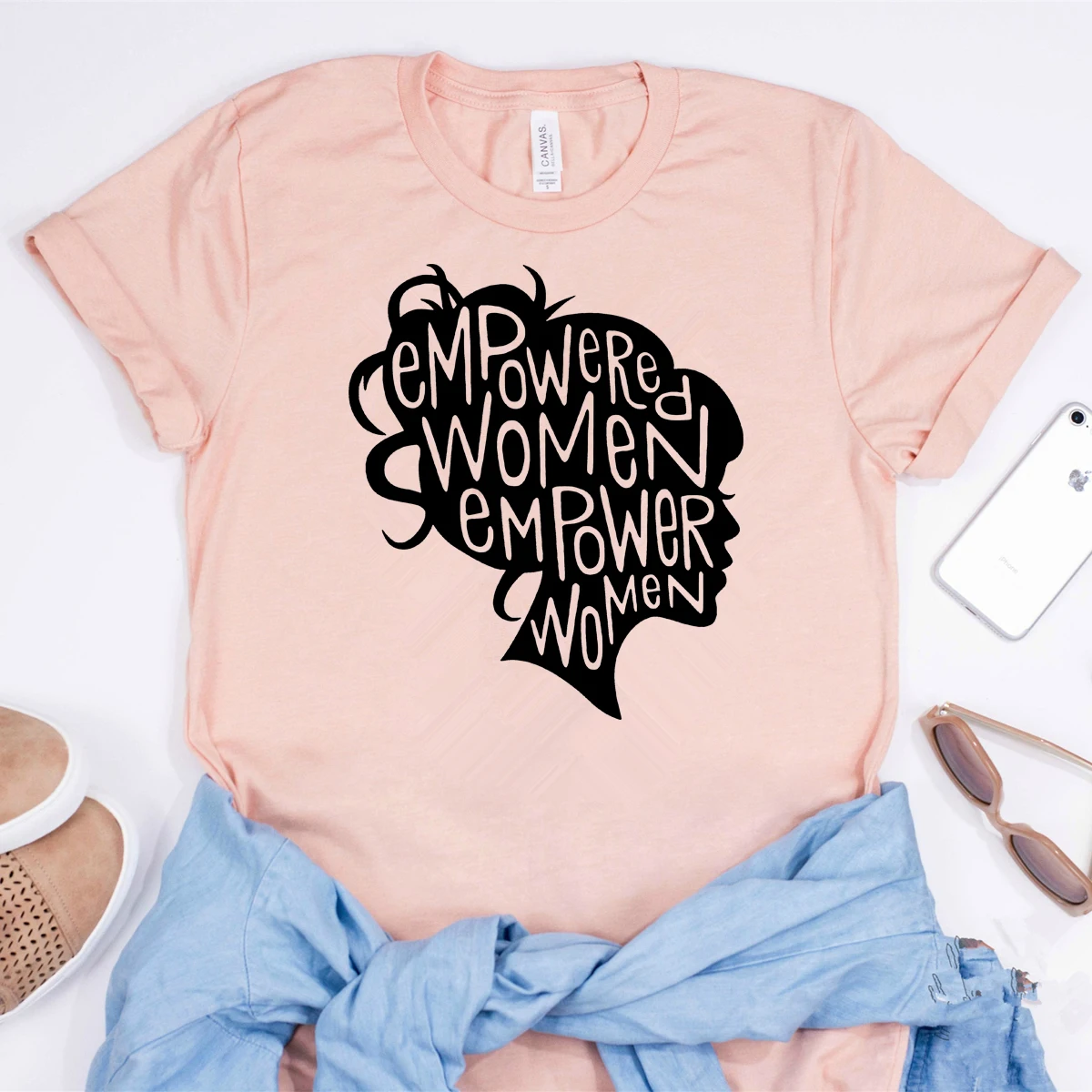 2020 Įgaliota Moterims Suteikti Daugiau Teisių Moterims Marškinėliai Cool Feminizmo Marškinėliai Feminizmas Tee Mergina Galia Grafinis T-Shirt