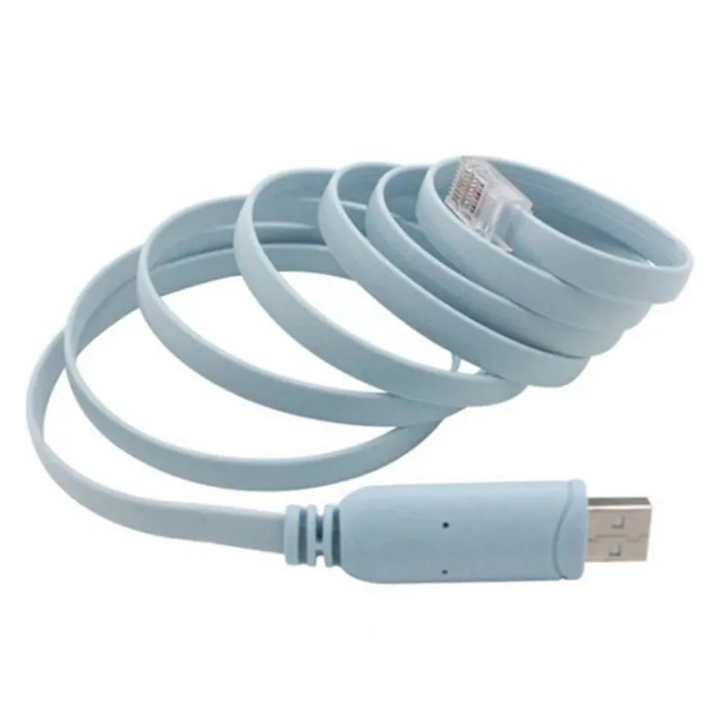 1pc 1,8 M USB Į RJ45 For Cisco USB Konsolės Kabelis FTDI 744664241835 A7H5