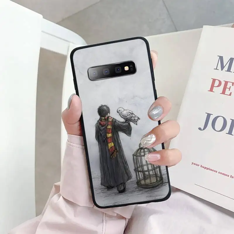 Hogwart Harries Poteris Komiksų dizaino amžinai Telefono dėklas Samsung Galaxy S10 9 8 7 Plius 5G S10E