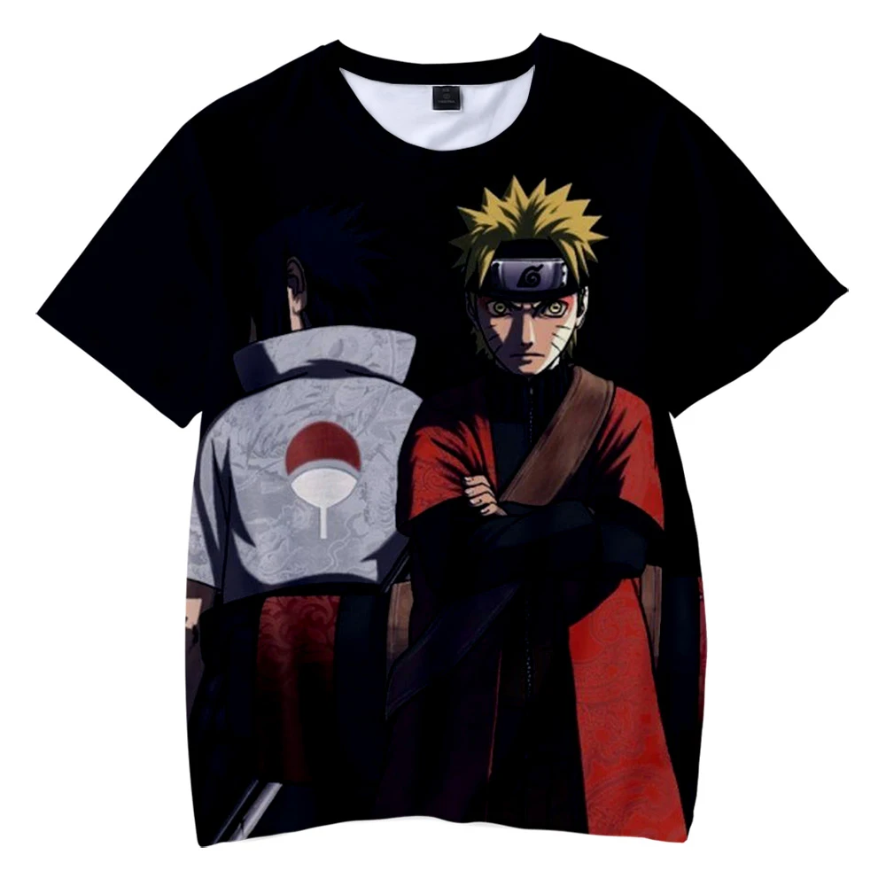 Naruto 3D Spausdinimo Vaikų marškinėliai Mados Vasaros trumpomis Rankovėmis T shirts 2019 Naujas Cool Atvykimo Atsitiktinis Vaikai T shirts