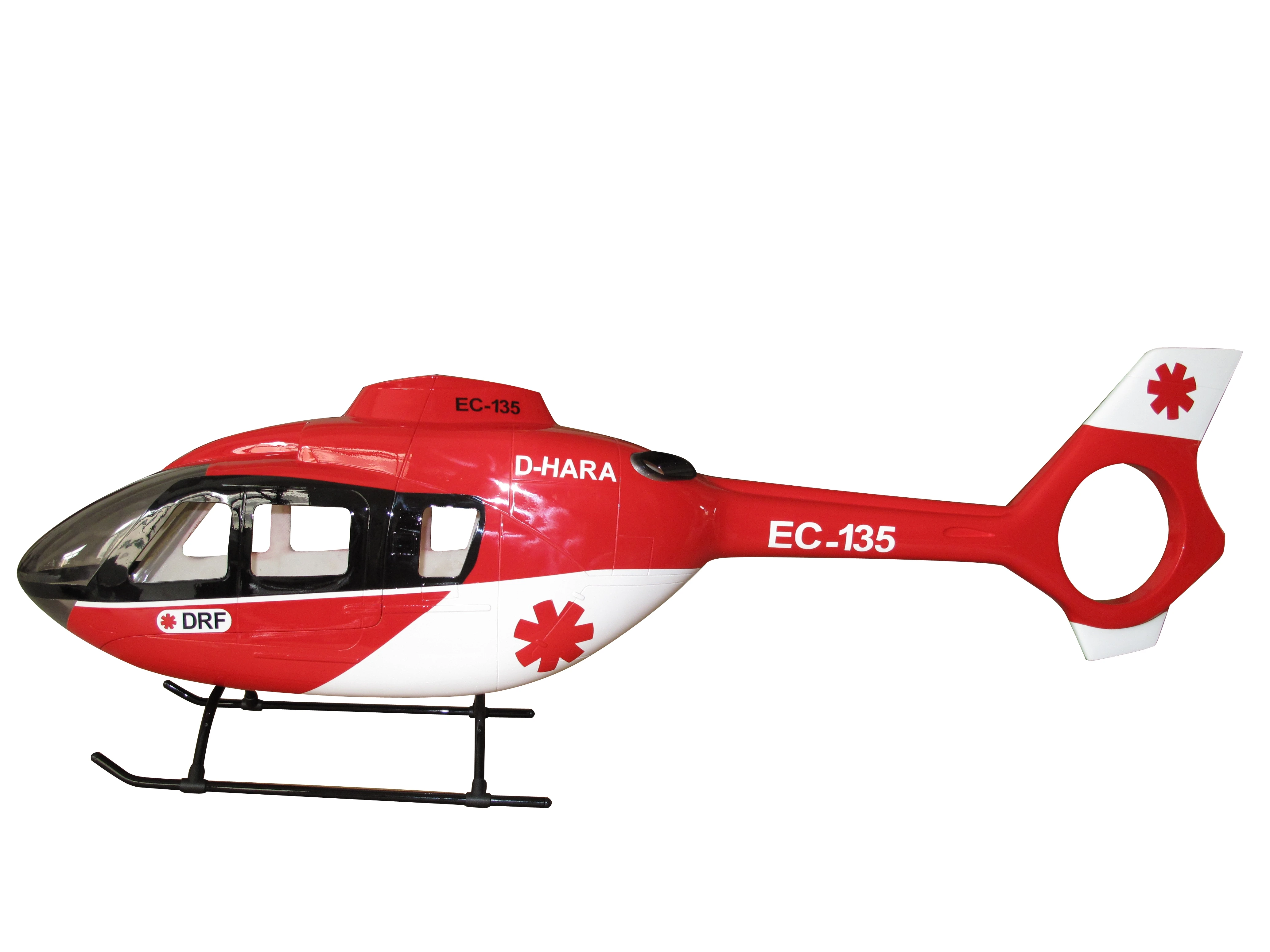 450 EC135 EC-135 Stiklo 450 Masto stiklo Pluošto Fiuzeliažas už 325mm rotoriaus menčių sraigtasparnis