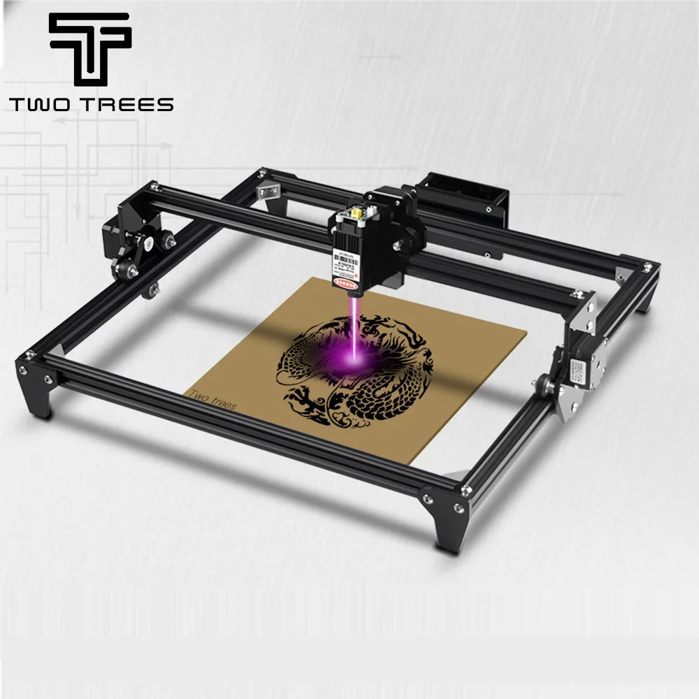 Twotrees TOTEM CNC Lazerinis Graviravimas Mašina 2.5/5.5 W laser 