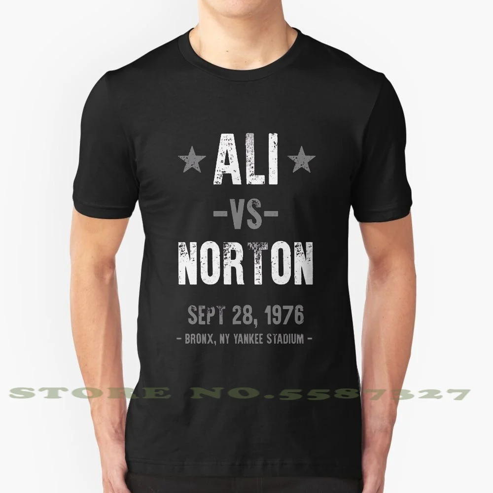 Ali Vs Norton Grafinis Užsakymą Juokinga Karšto Parduoti Marškinėlius Muhammad Ali Ken Norton Sunkiasvoris Bokso Kovos Sulaužytas Žandikaulis Ožkos Retro