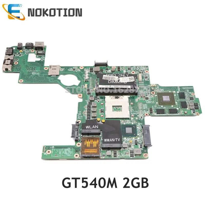 NOKOTION KN-0714WC 0714WC DAGM6CMB8D0 Už Dell XPS L502X nešiojamą kompiuterį plokštė HM67 DDR3 GT540M 2G graphicsc
