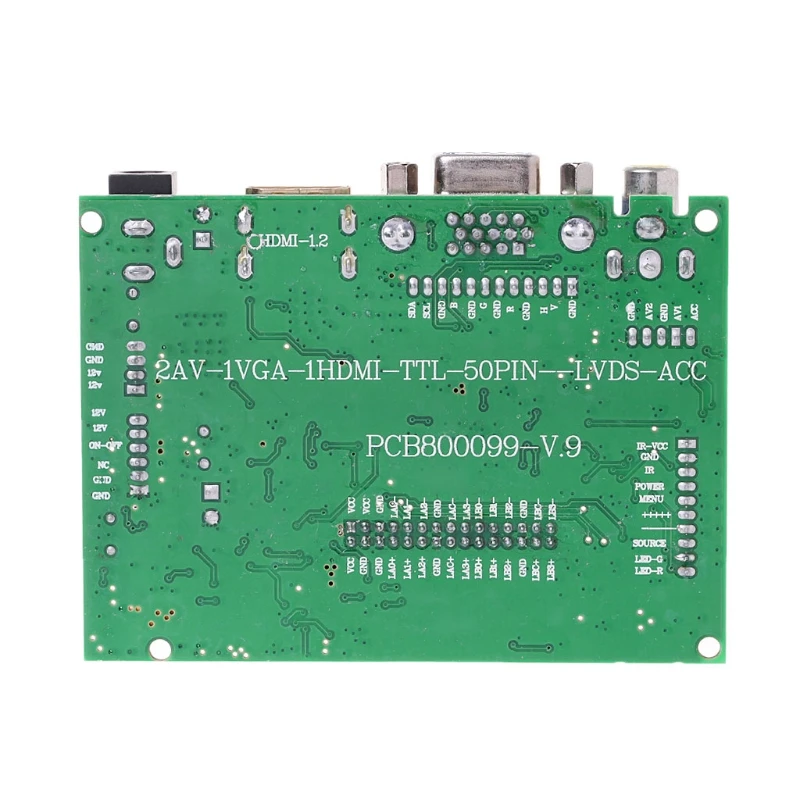 AT070TN90/92/94 7inch VGA 50pin LCD Vairuotojo Lenta LCD TTL LVDS Valdiklio plokštės