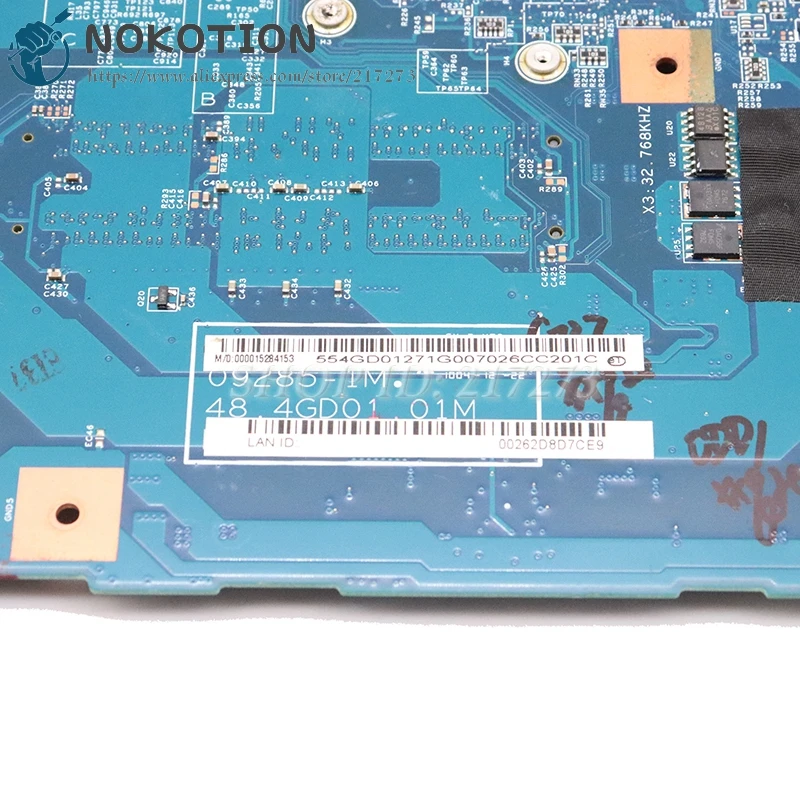 NOKOTION Acer aspire 5740G 5740 5740Z Nešiojamas plokštė MBPMG01001 MB.PMG01.001 48.4GD01.01M HM55 DDR3 512MB GPU, cpu nemokamai