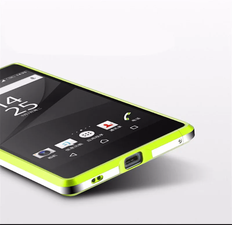 Sony Xperia Z5 Premium E6833 Bamperis Atveju Didelis Šviesos Metalinis Rėmas Padengti Sony Z5 Premium E6853 5.5