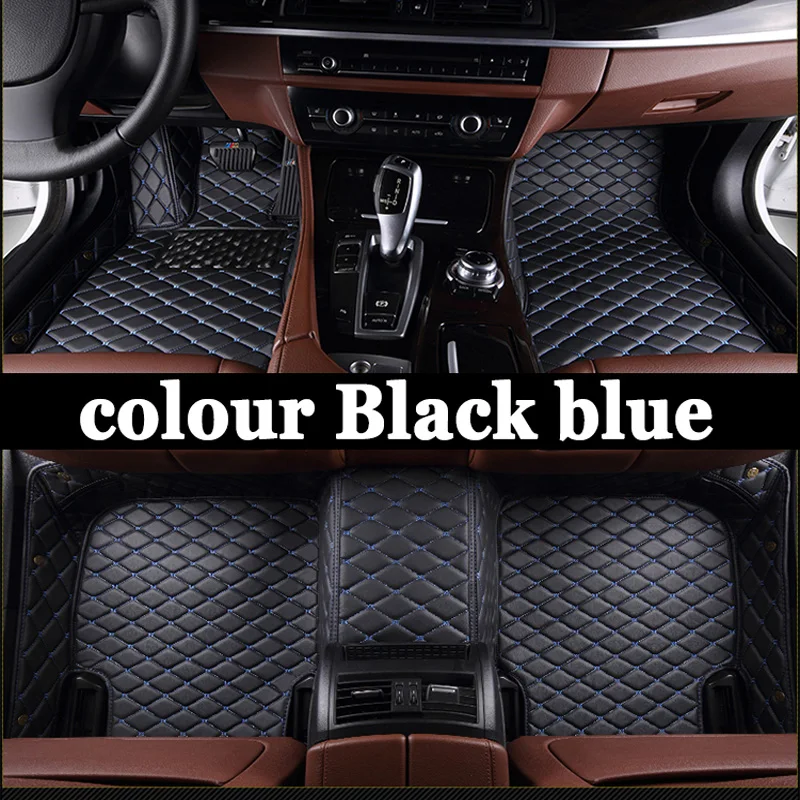 Specialiai Customizd tinka automobilių kilimėliai BMW Z4 E85 E89 Odinės sunkiųjų automobilių optikos visi oro kilimas įdėklai