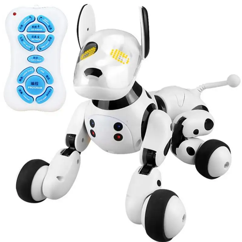 2020 m., Naujas Nuotolinio Valdymo Protingas Robotas Šuo Programable 2.4 G Bevielio Vaikams Žaislas Smart Kalbėti RC Robotas Šuo Vaikščioti žaislai, kalėdų dovanos