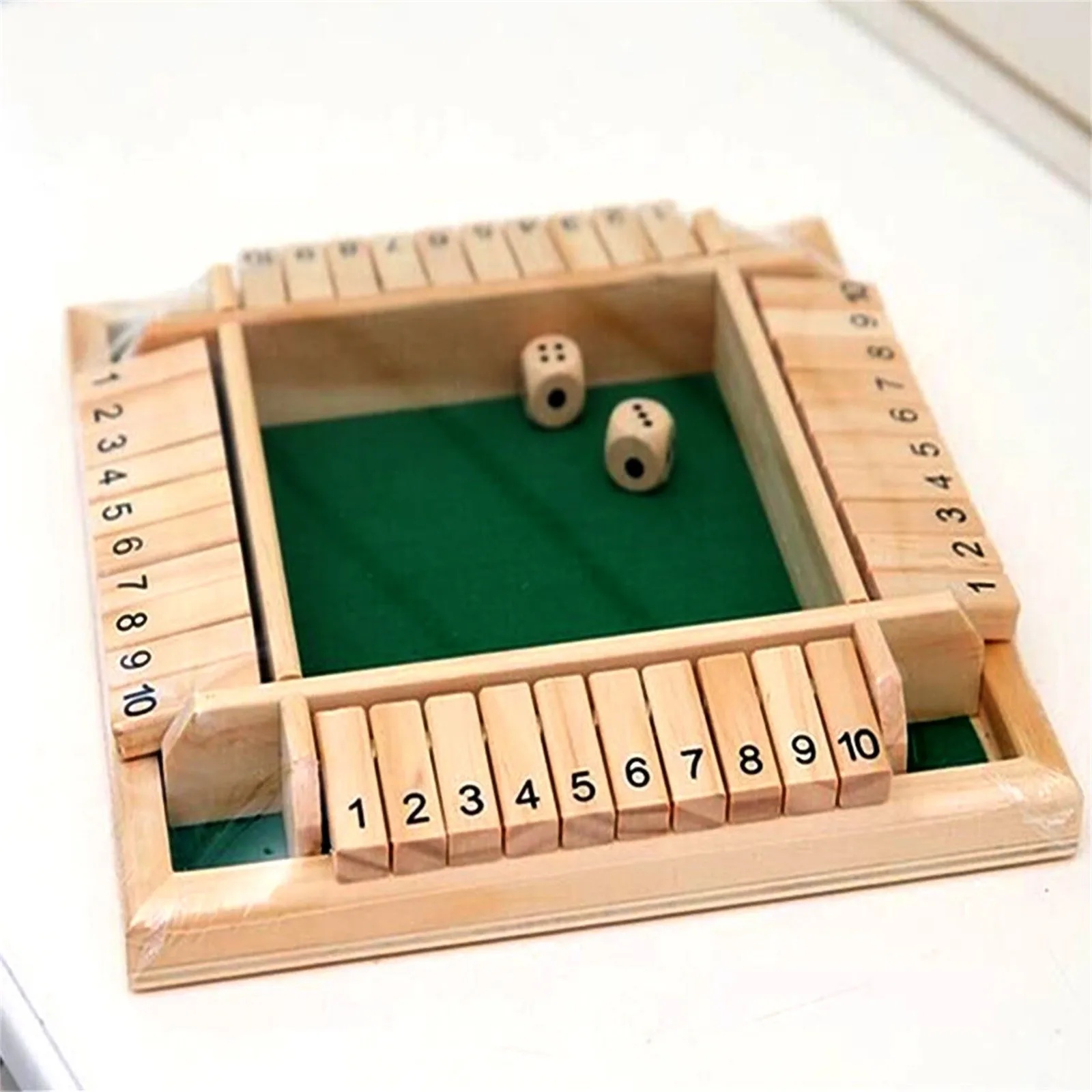 Stalo Žaidimas Uždaryti Langą Mediniai Matematikos Tradicinių 10 Numeris Mediniai Pub Valdybos Kauliukai Žaidimas Keliauti 4 Žaidėjai Šalis Arklių Žaislas
