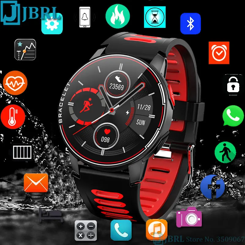 Sporto Full HD Touch Smart Watch Vyrai Moterys Smartwatch 