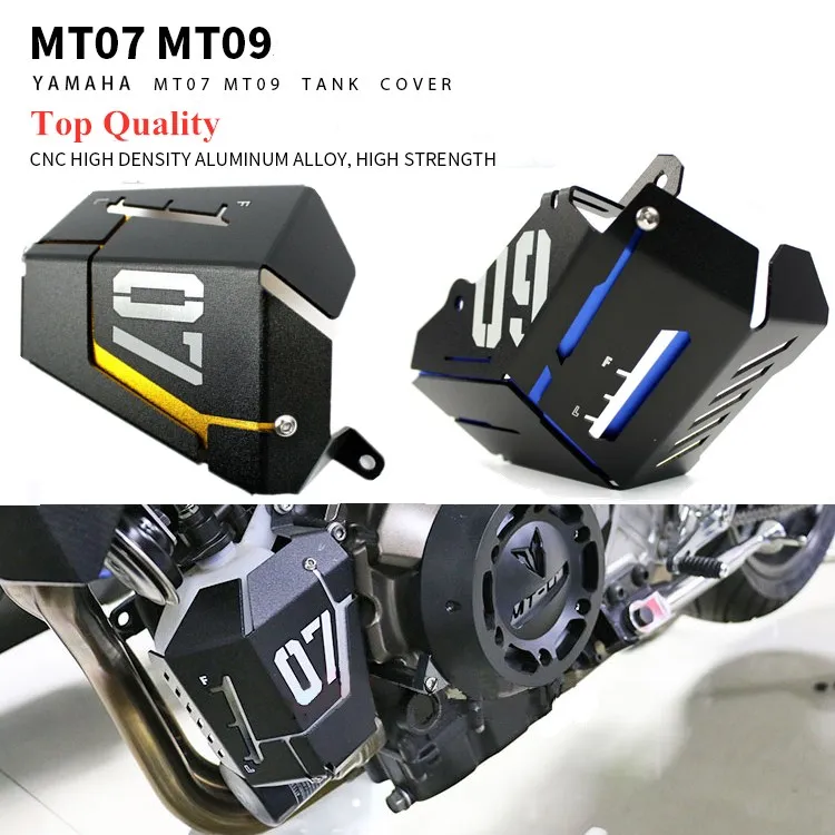 MT09 FZ09 MT07 FZ07 Aušinimo skysčio Atkūrimo Bakas Ekranas Padengti Yamaha MT-09 FZ-09 MT-07 FZ-07 MT 07 2013 2016 2017 2018