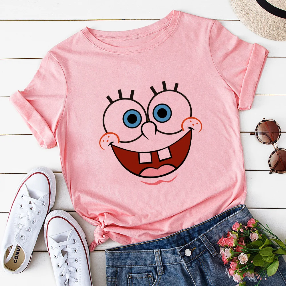 Produkto Pradeda Gražių Animacinių filmų Spaudinių Rožinės spalvos Marškinėlius Ir Asmeninį Streetwear Marškinėliai Patogūs, T-marškinėliai, Unisex Mados Marškinėlius