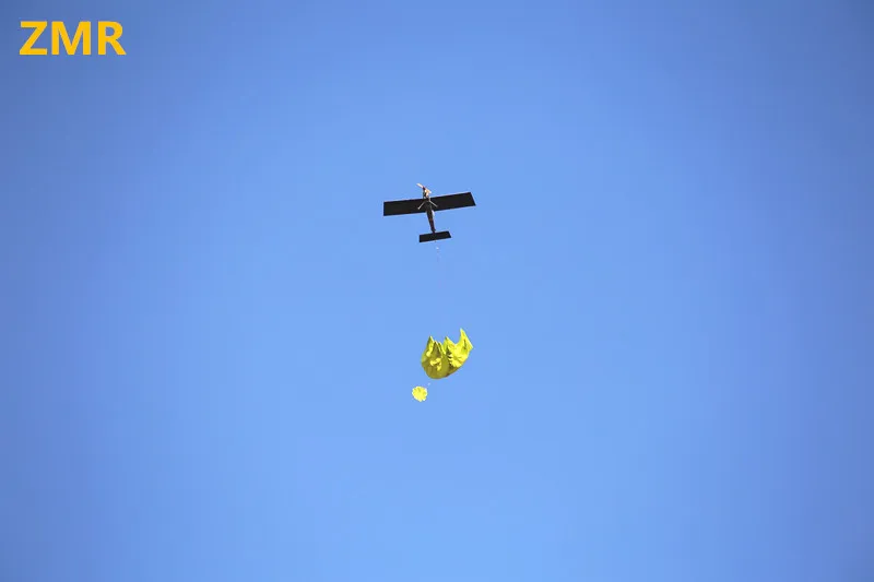 Aukštos kokybės 6-8kg Modelio orlaivių iš nailono, parašiutininkų Išmetimo Skėtis su virvelę už FPV lauko drone uav iškrovimo apsauga