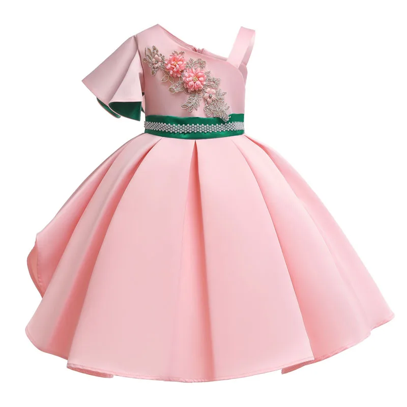 2019 m. Vasarą Vaikai Suknelės Mergaitėms Princesė Suknelė Gėlių Mergaitėms Vestuvių Suknelė Vaikams, Vaikiška Merginos Vakare Šalis Suknelė vestidos