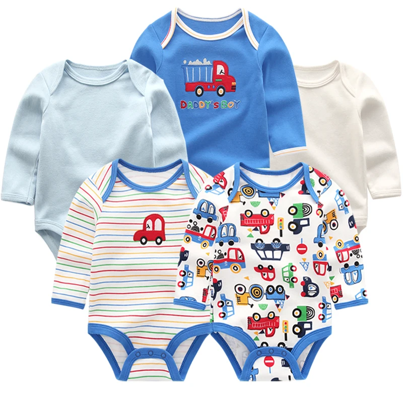 Super Kūdikių drabužiai 5 Vnt./Daug Trumpas Naujagimių bodysuits & vientisas 2020 m. Vasaros Drabužių Nustatyti Kūdikio Jumpsuits