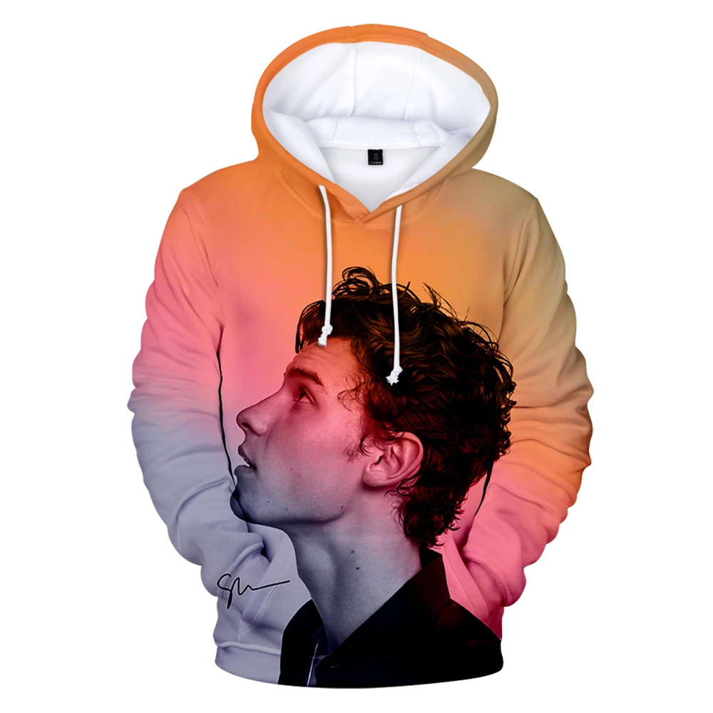 Naujas Shawn Mendes 3D bliuzono vyrų/moterų Mados Populiarus puloveriai Shawn Mendes Harajuku Hip-Hop hoodie laisvalaikio Megztiniai