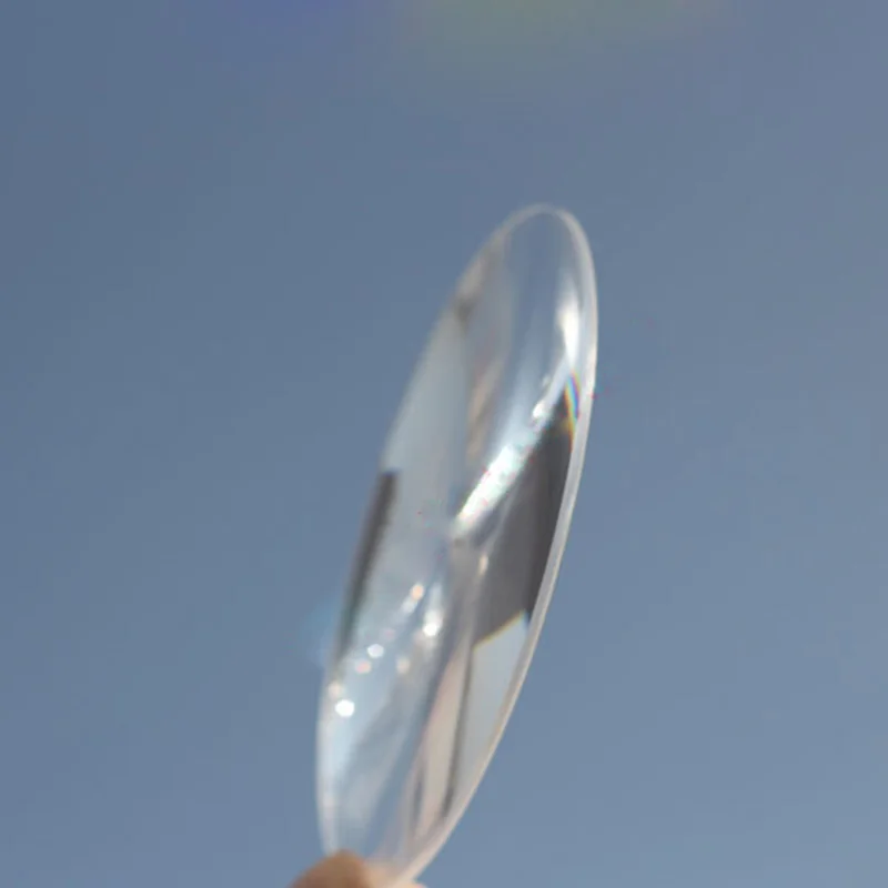 70mm Optinis PMMA Kondensacinė Saulės Fresnel Objektyvo 3D VR Glassses Lęšio, Didinamojo stiklo Plastiko Židinio Nuotolis 2VNT