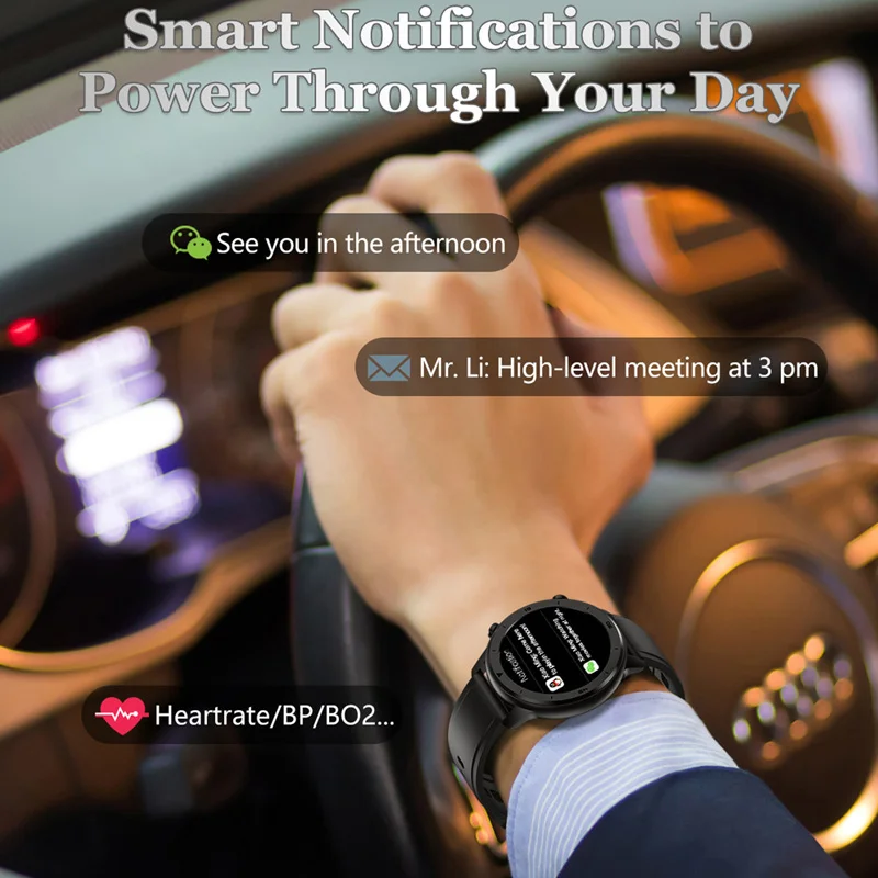 Naujas Pilnas Touch Screen Smart Watch Vyrai Moterys Ip68 Vandeniui Pedometer Smartwatch Kraujo Spaudimas Fitness Tracker Žiūrėti Sportas
