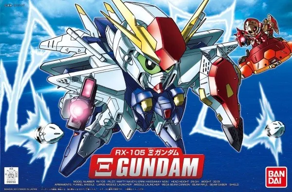 BANDAI GUNDAM SDBB 386 RX-105 Gundam modelis surinkti Anime veiksmų skaičius, žaislai, Decoration, Vaikams, Žaislų, Dovanų
