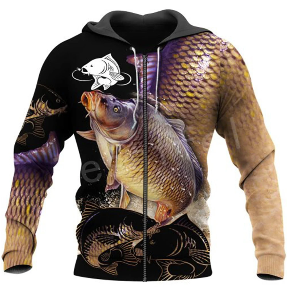 Mados Gyvūnų Marlin Bass Fishing Harajuku atsitiktinis Megztinis 3D Atspausdintas Užtrauktuką/Hoodie/Palaidinukė/Striukė Vyrams, Moterims