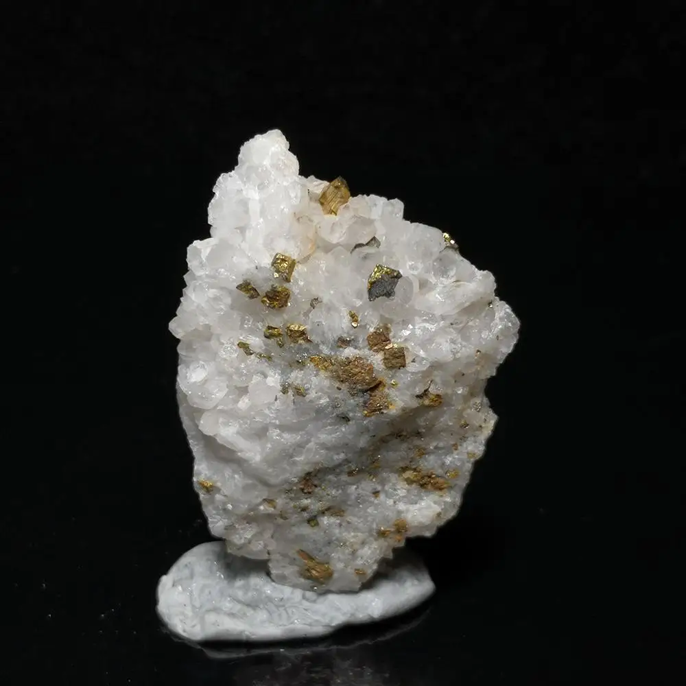 Natūralus Akmuo Kvarcas Pyrite Chalcopyrite Mineralinių Kristalų Mėginių Iš Jiangxi PROVINCIJOJE KINIJOS A2-2