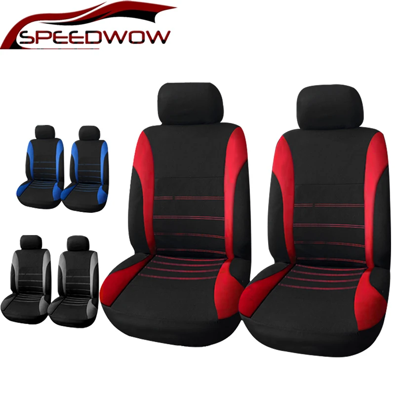 SPEEDWOW Universalus 4PCS Automobilių Sėdynės Padengti Advanced Sėdynės Padengti Priekinės Sėdynės Padengti Sėdynės Apsauga Padas Patalpų, Automobilių Reikmenys