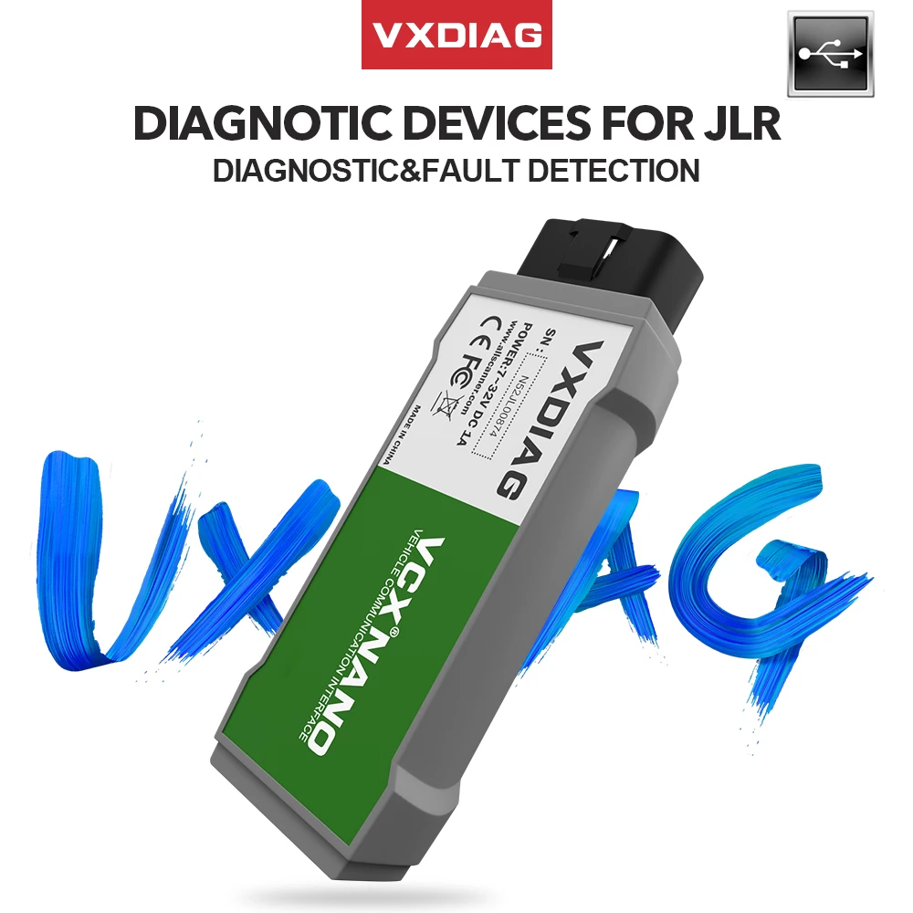 VXDIAG VCX NANO Už JLR SDD V159 Diagnostikos įrankis Obd2 Skaneris automotriz programavimo automobilio įrankiai Jaguar/Land Rover 2007-2016