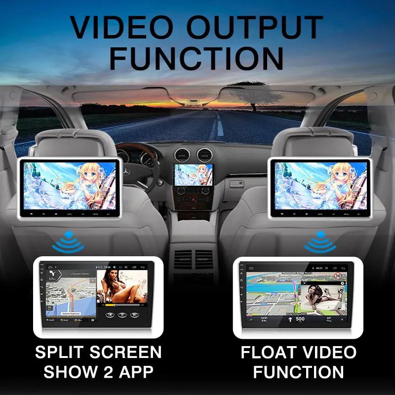 4GB+64GB Android 9.0 Automobilio Radijo Nissan Patrol YF15 2010-m. 2din Touch Ekranas, GPS Navigacijos, Multimedijos Grotuvas, RDS DSP 4G ju