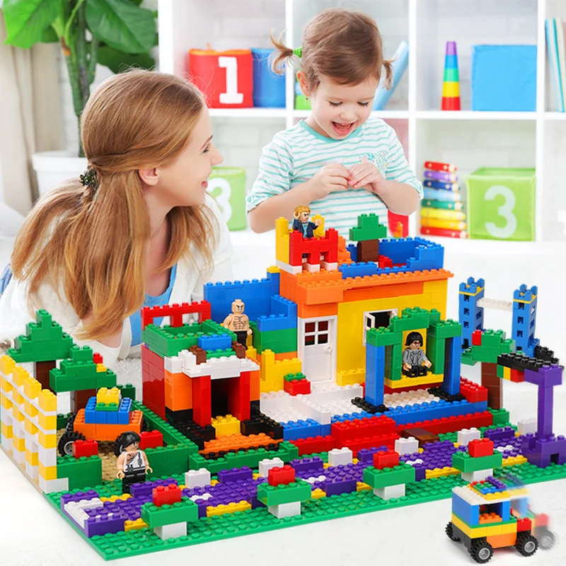 Blokai Vaikų Švietimo Žaislai Vaikams, Šviesos Plytų Apibrėžti Kūrybos Statyti Architektūros Blokai,
