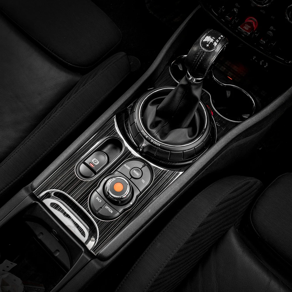 Automobilių pagrindinio Valdymo Skydelio Dangtelį, MINI Cooper F54 F60 Naujas Conutryman Pavarų Perjungimo Langelį Apdaila Lipdukas Keisti Optikos Reikmenys