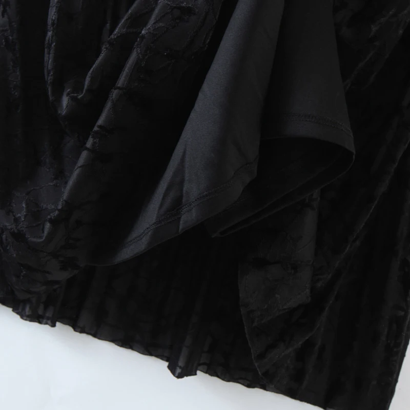 Wixra Juoda Apynasrio Suknelės, Vyriški Berankoviai High Street Šalies Elegantiškas Drabužius 2021 M. Vasarą Naujas Mados