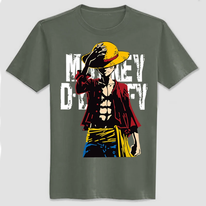 Mielas Vienaragis Vienas Gabalas Luffy marškinėliai atsitiktinis marškinėlius homme O kaklo streetwear vyras marškinėliai berniukams drabužius anime vasaros top tees