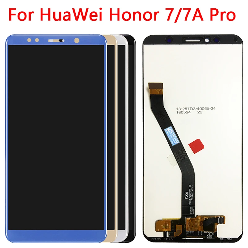Originalus AUM-29 LCD Huawei Honor 7A Pro LCD Ekranas Su Rėmu Už Garbę 7C Jutiklinis Ekranas ATU-LX1 skaitmeninis keitiklis Asamblėja