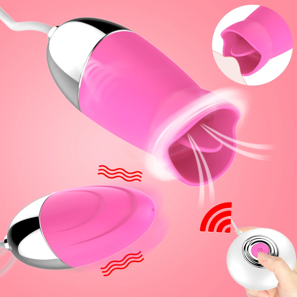 Liežuvio Vibratoriai 12 Režimai USB Power Vibruojantis Kiaušinis G-spot Masažas Žodžiu Lyžis Klitorio Stimuliatorius Sekso Žaislai Moterims