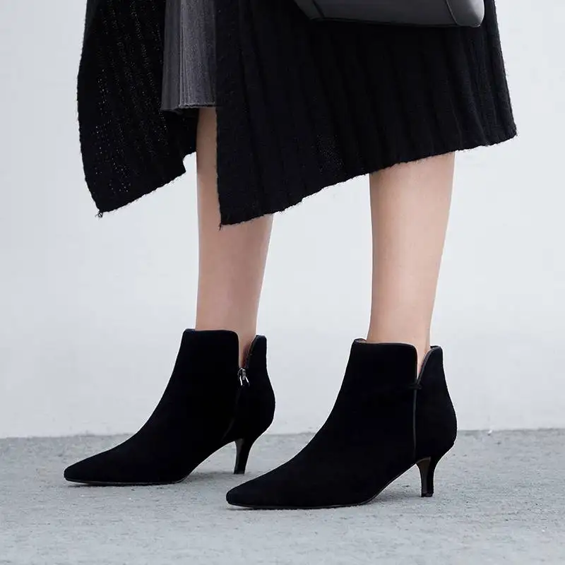 2020 superžvaigždė pažymėjo tne natūralios odos biuro lady aukštakulnius moterys batai kilimo ir tūpimo tako klasika, prabanga žiemos batai L97