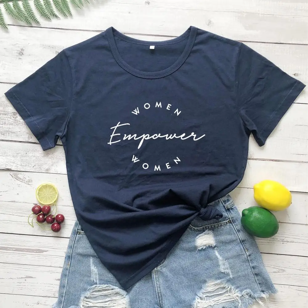 Moterims suteikti daugiau teisių moterims feminizmo T-shirt-Tarptautinę moters Dieną-feminizmas mergina galia šūkis tees vintag hipster dovana viršūnes M023