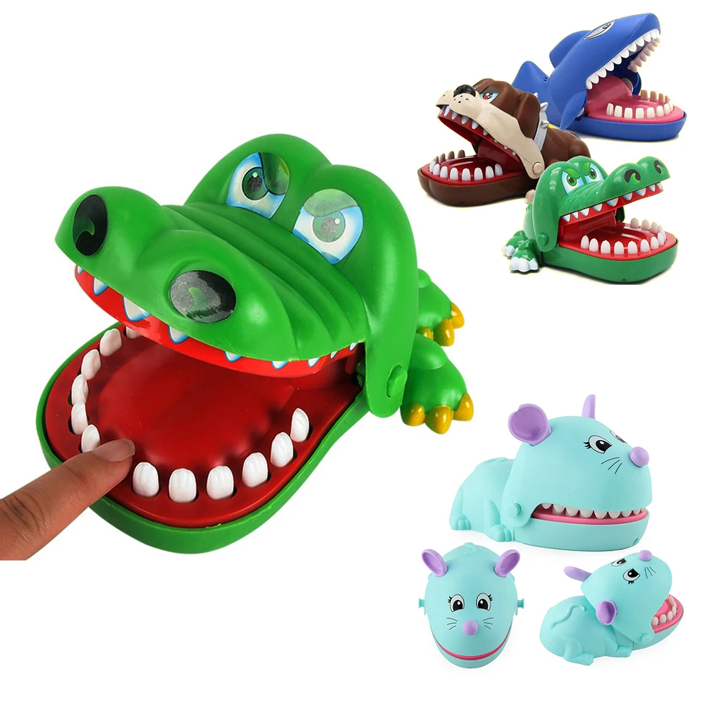 Didelis Krokodilas Burną Stomatologas Bite Piršto Žaidimas Juokingas Žaislas Dovana, Juokinga Gags Žaislas, Žaislai Vaikams Dovanų išdaiga Bite plastiko Šalies žaislai
