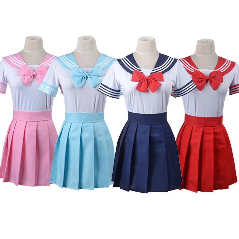Anime Sailor Moon Cosplay Kostiumų Usagi Tsukino/chibiusa/čiba Mamoru/Ami mizuno Cosplay Drabužiai Mergaitėms Jk Sailor Vienodos