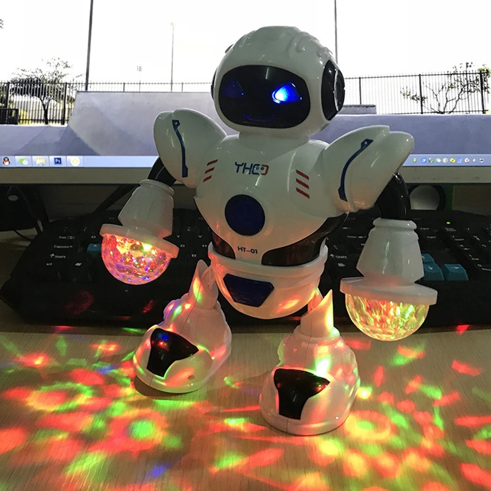 Sukasi Smart Erdvė Šokių Robotas Elektroninių Pėsčiomis Žaislai Su Muzika, Šviesos Astronautas Žaislai Vaikams Kalėdų Dovanos