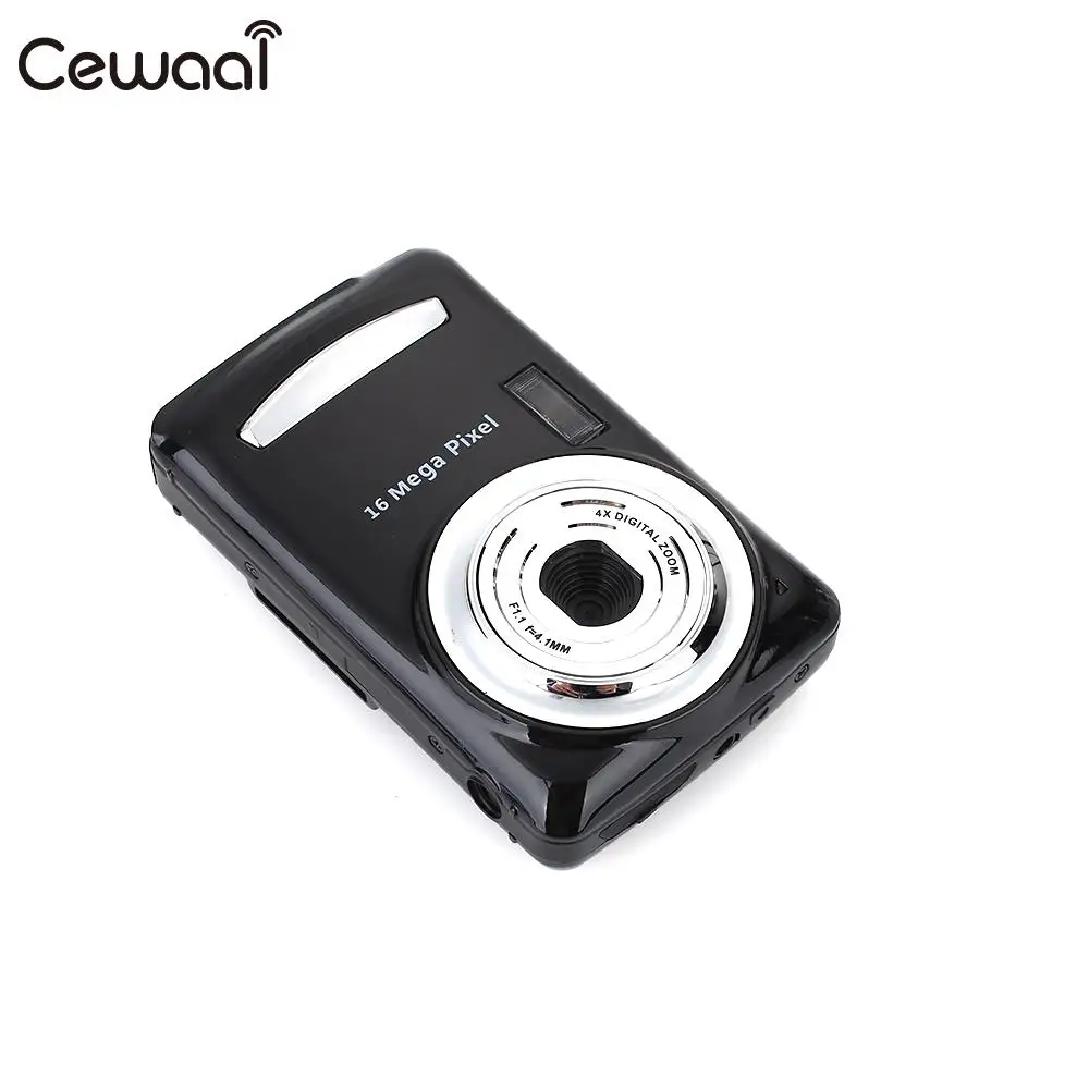 Cewaal Black Ultra Foto 1.6 MP 1080P HD Skaitmeninė vaizdo Kamera DVR 16MP 1080P HD Kamera, Tikslias Vaizdo įrašymo 16MP 1080P vaizdo Kamera DV