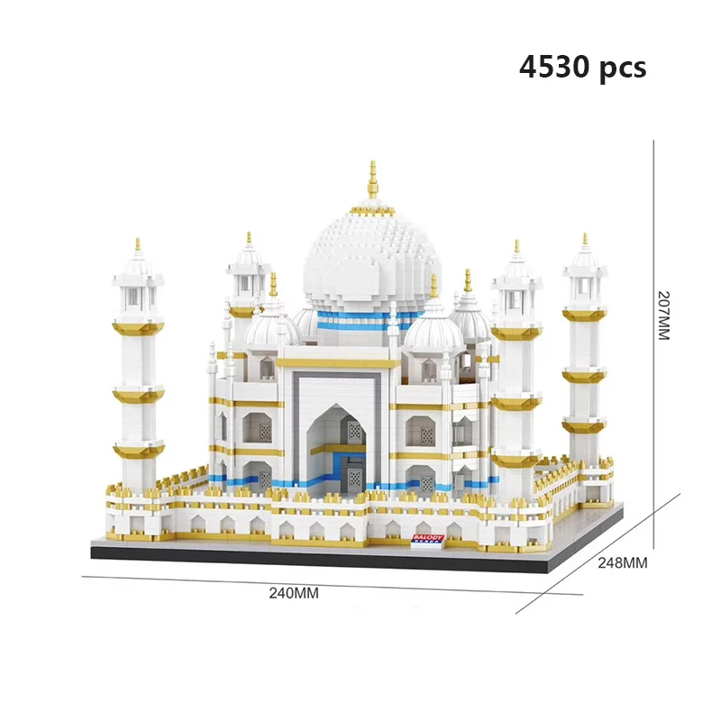 Mikro Dydžio Architektūros Taj Mahal 