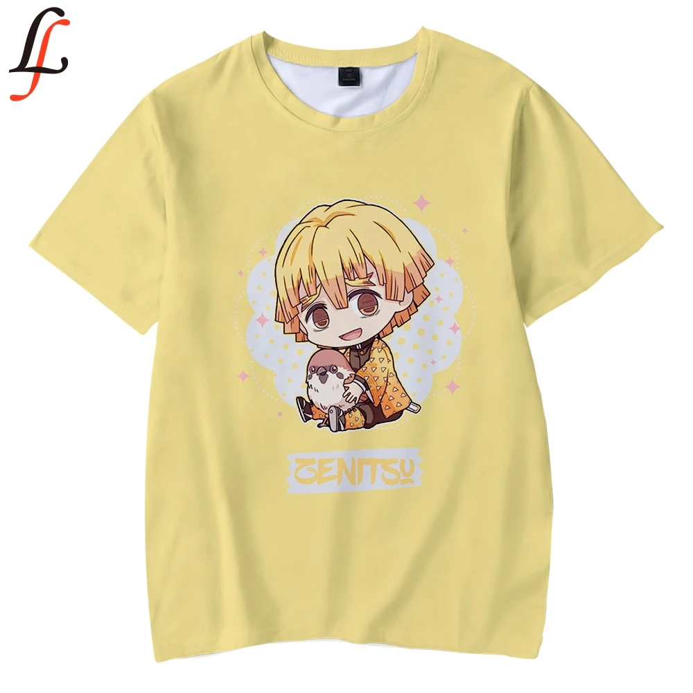 Anime Dvasios Slayer Q Versija Vaikiški marškinėliai Minkštas Apvalios Apykaklės marškinėliai Atsitiktinis Berniukai ir Mergaitės Mėgsta Mados Nauja Vaikų Marškinėliai