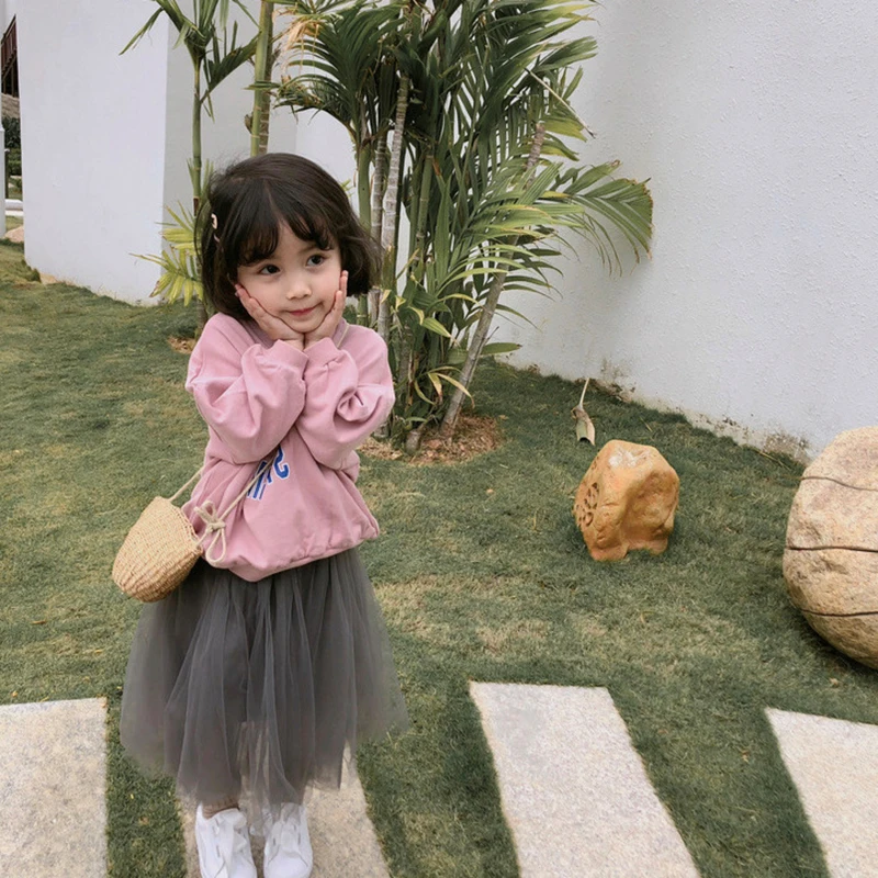 1-8T Pavasario Cute Baby Girl Akių Tutu Sijonas Atsitiktinis Bamblys Princesė Inscenizacija, Sijonai, Komplektai
