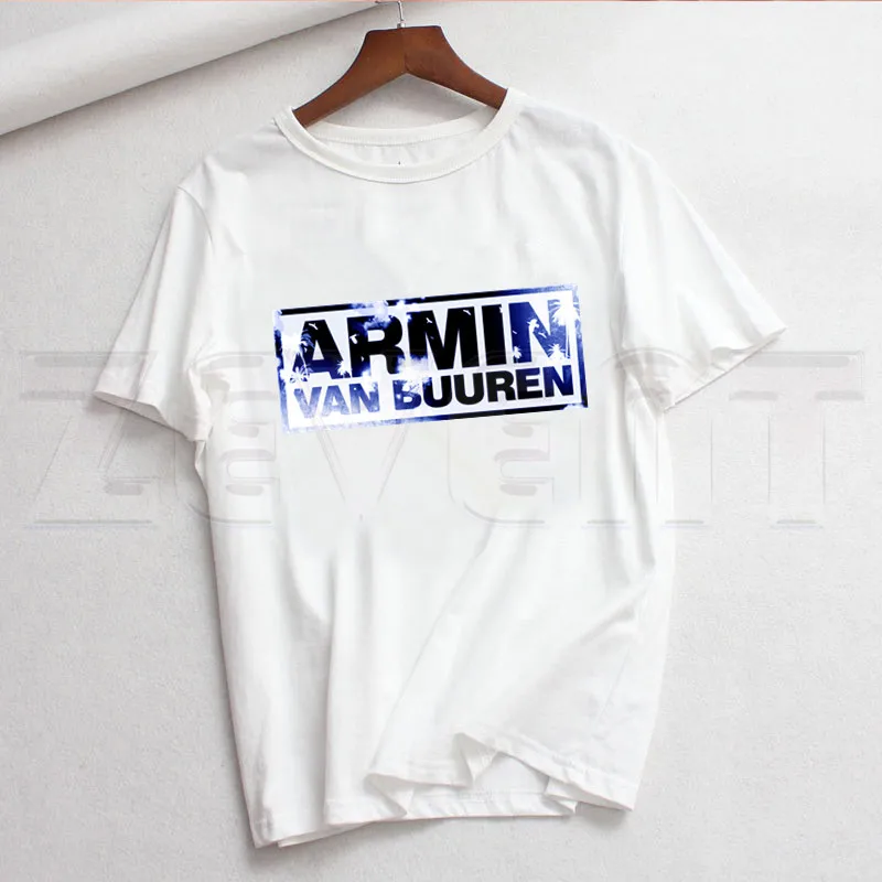 Buuren Blah Trance Muzikos Gerbėjai DJ Armin Van T Shirts Vasaros Laisvalaikio moteriški marškinėliai trumpomis Rankovėmis Moteriška Viršūnes Tees