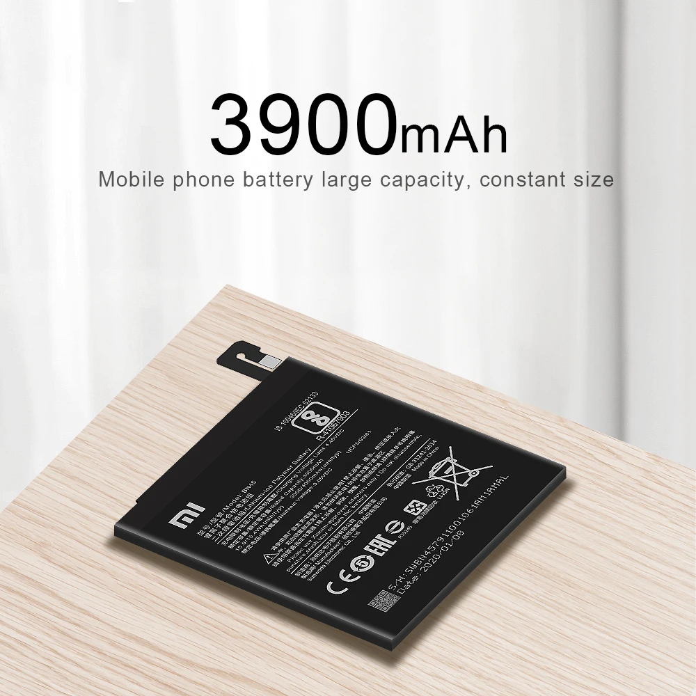 Xiaomi Originalios Baterijos BN45 4000 mAh už Xiaomi Redmi 5 Pastaba Aukštos Kokybės Telefoną, Baterijos Pakeitimas