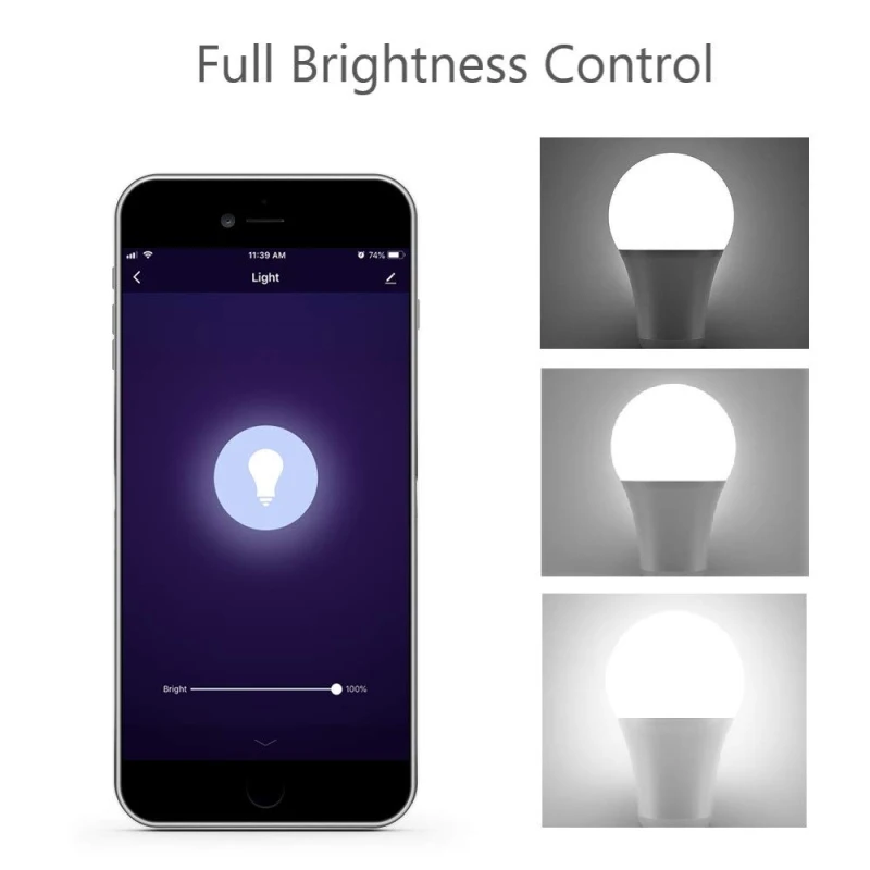 Nauja 15W WiFi RGB Smart LED Lemputė E27 B22 Laiko Nustatymo Automatika Muzikos Balso Kontrolės Dirbti Su Alexa 