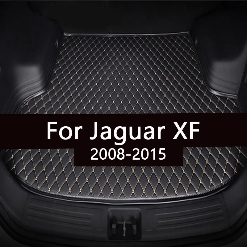 Automobilio bagažo skyriaus kilimėlis Jaguar XF Sedanas 2008 m. 2009 m. 2010 m. 2011 m. 2012 m. 2013 m. m. m linijinių krovinių kilimų interjero aksesuarų dangtis