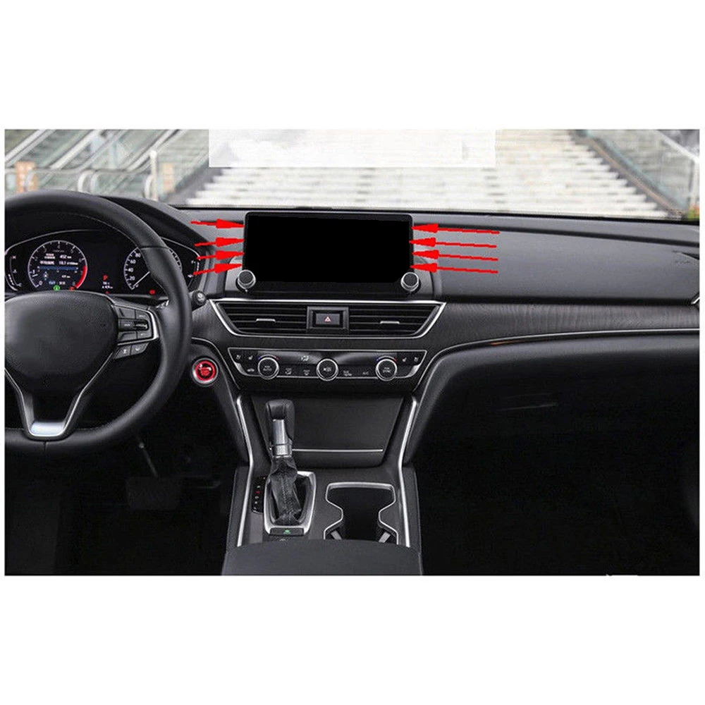 8 Colių Automobilinis DVD Navigacijos Grūdintas Stiklas Screen Protector, Tinka Honda Accord 2018 Ekrano Plėvelės GPS Apsauginis Lipdukas Naujas